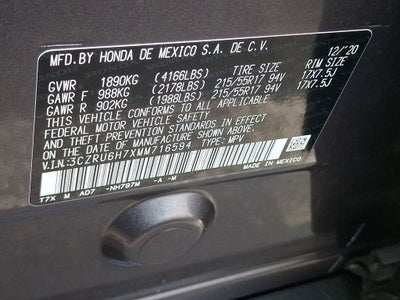 2021 Honda HR-V EX-L