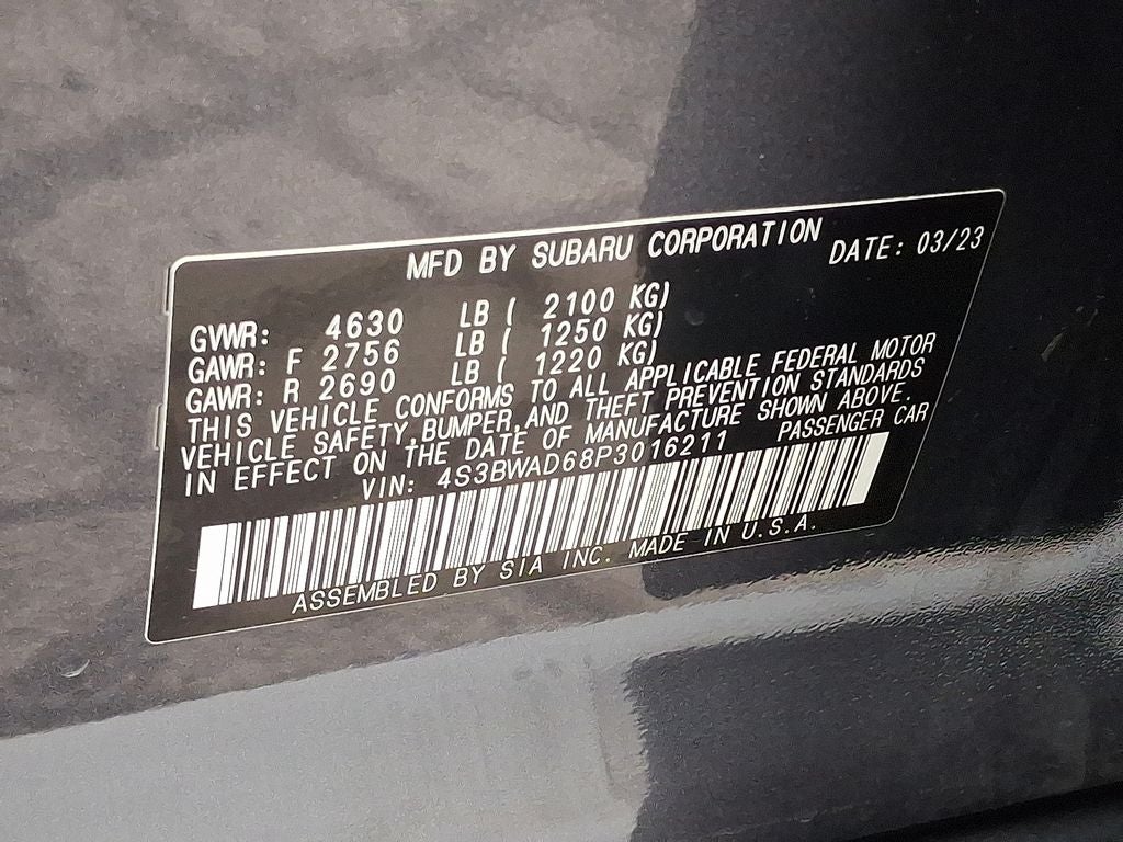 2023 Subaru Legacy Premium