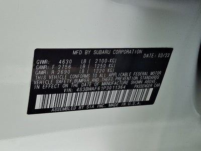 2023 Subaru Legacy Premium