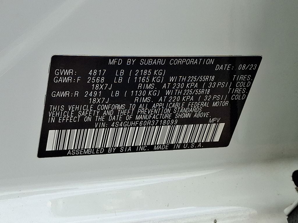 2024 Subaru Crosstrek Sport