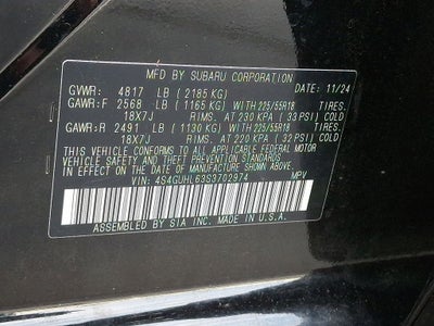 2025 Subaru Crosstrek Limited