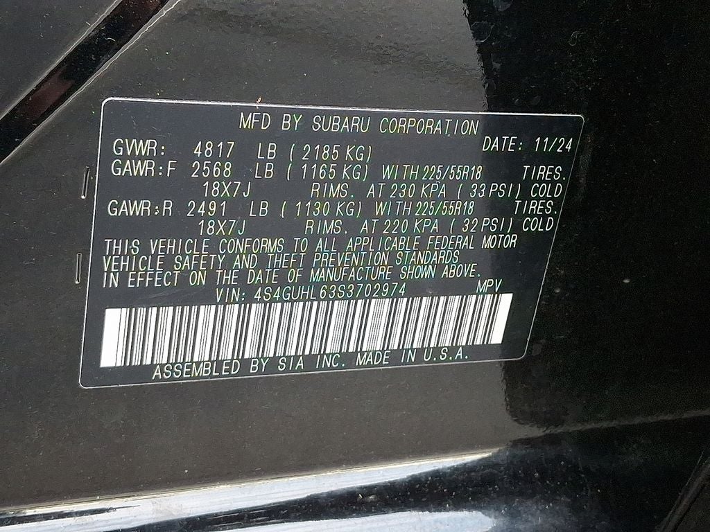 2025 Subaru Crosstrek Limited