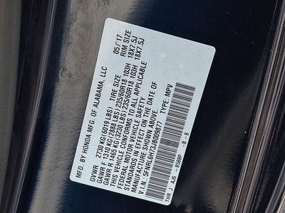 2018 Honda Odyssey EX-L