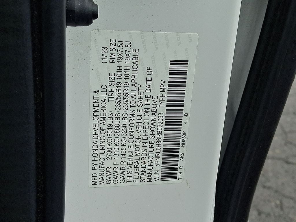 2024 Honda Odyssey Touring