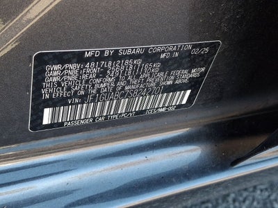 2025 Subaru Impreza Base