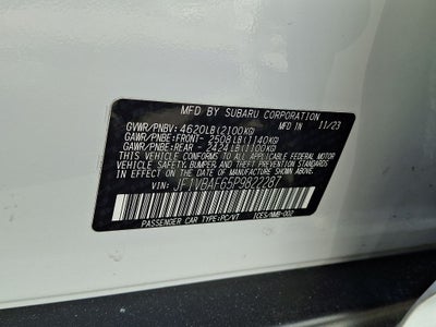 2023 Subaru WRX Premium