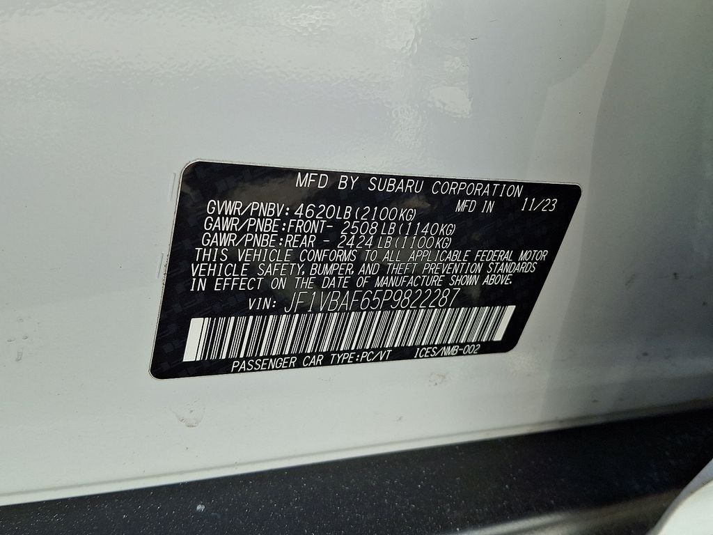 2023 Subaru WRX Premium