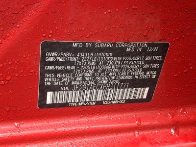 2023 Subaru Crosstrek Premium