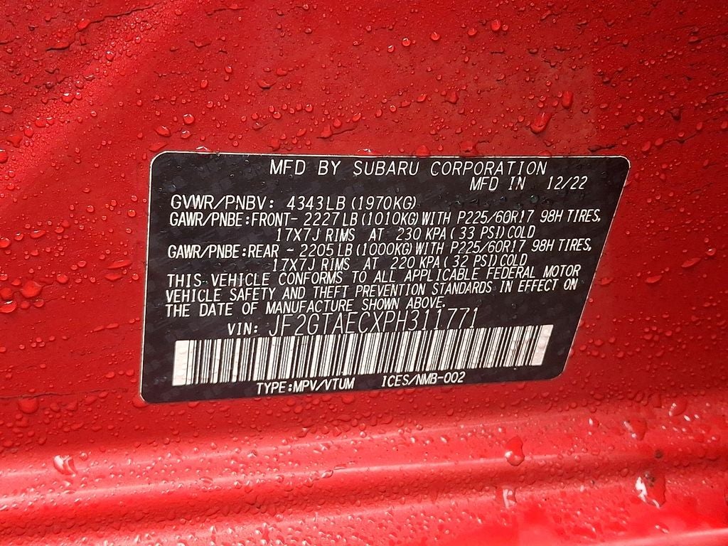 2023 Subaru Crosstrek Premium