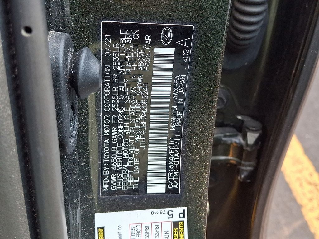 2021 Lexus UX 250h Base