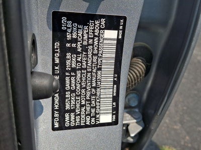 2020 Honda Civic EX
