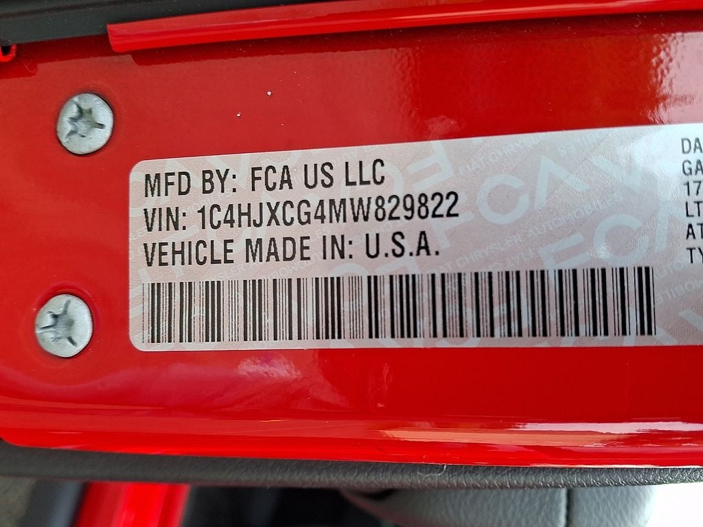 2021 Jeep Wrangler Rubicon
