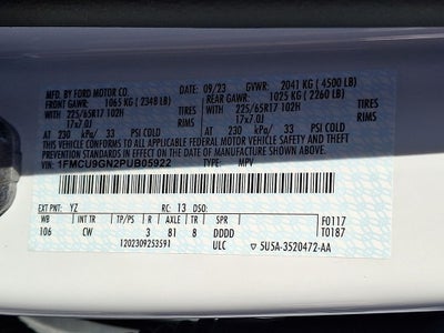 2023 Ford Escape Active