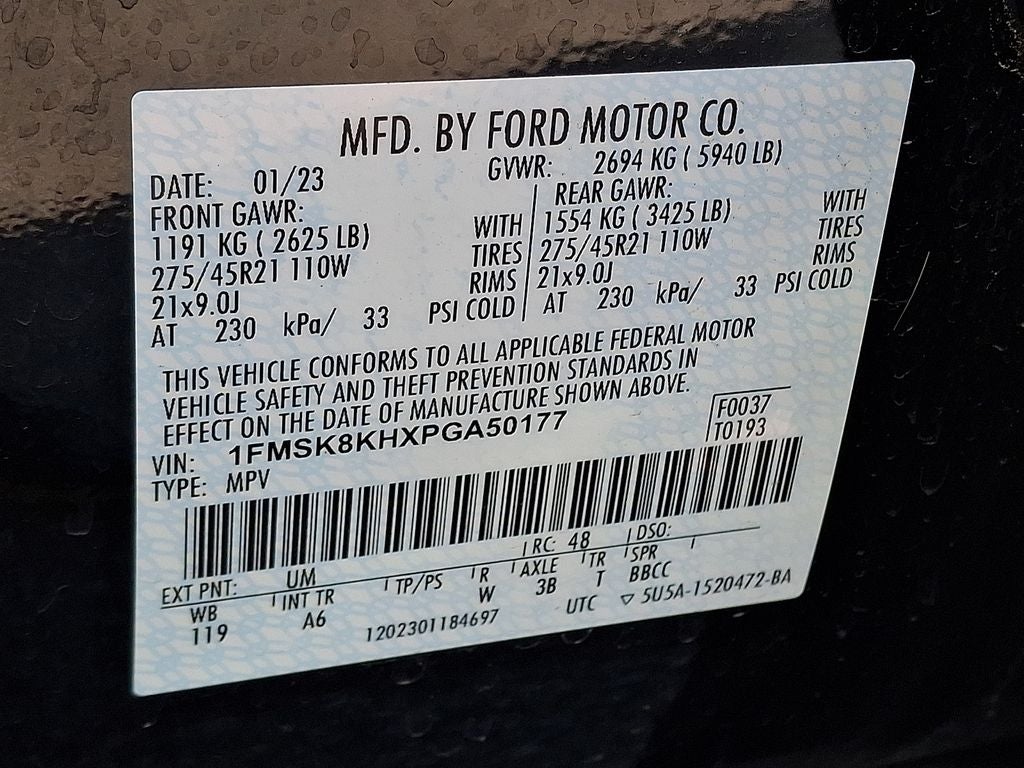 2023 Ford Explorer ST-Line