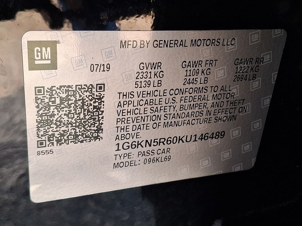 2019 Cadillac CT6 3.0L Twin Turbo Sport