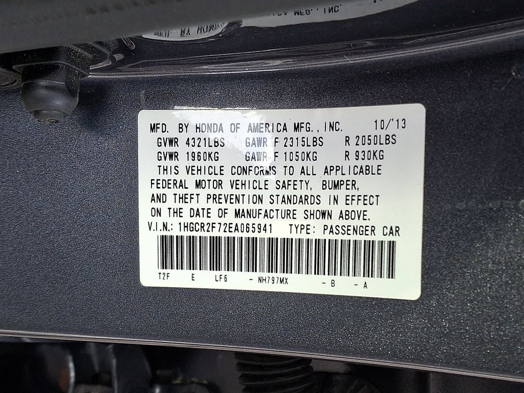 2014 Honda Accord EX