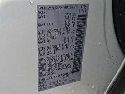 2024 Nissan Frontier PRO-4X
