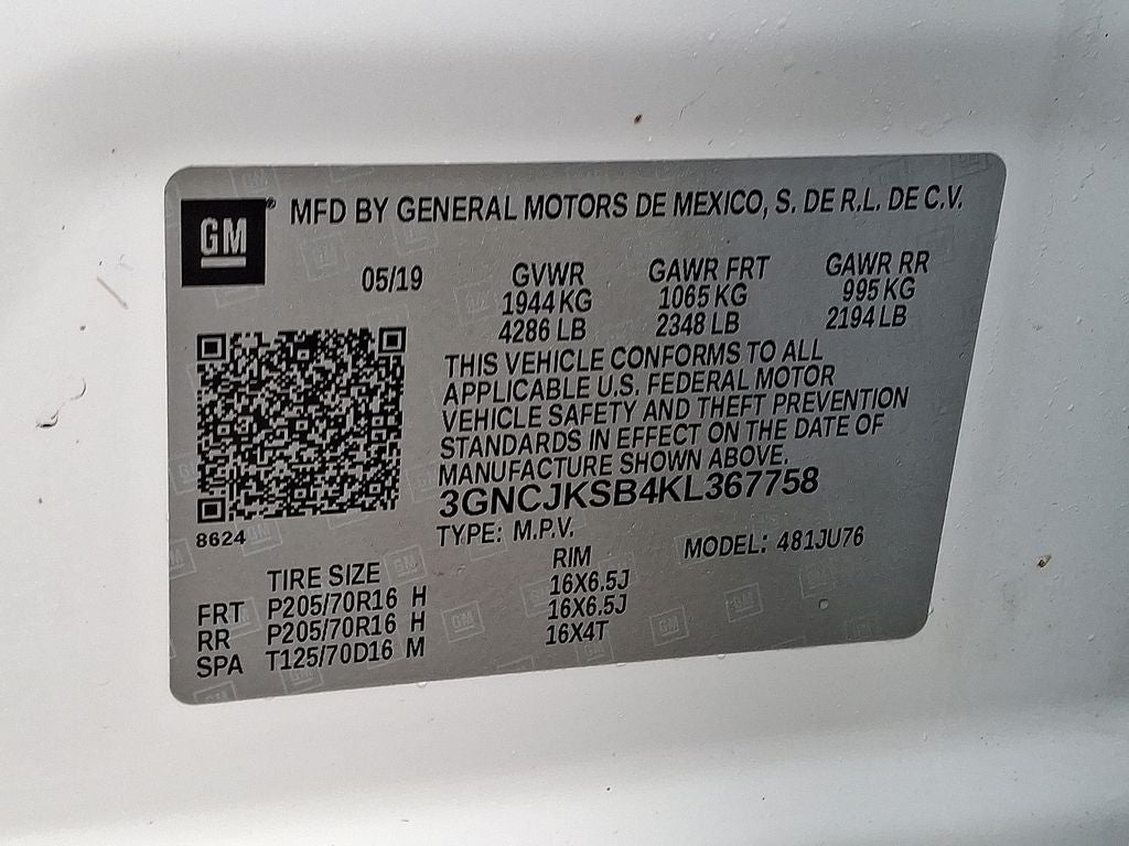 2019 Chevrolet Trax LS