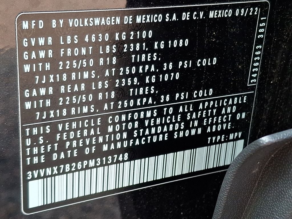 2023 Volkswagen Taos 1.5T SE