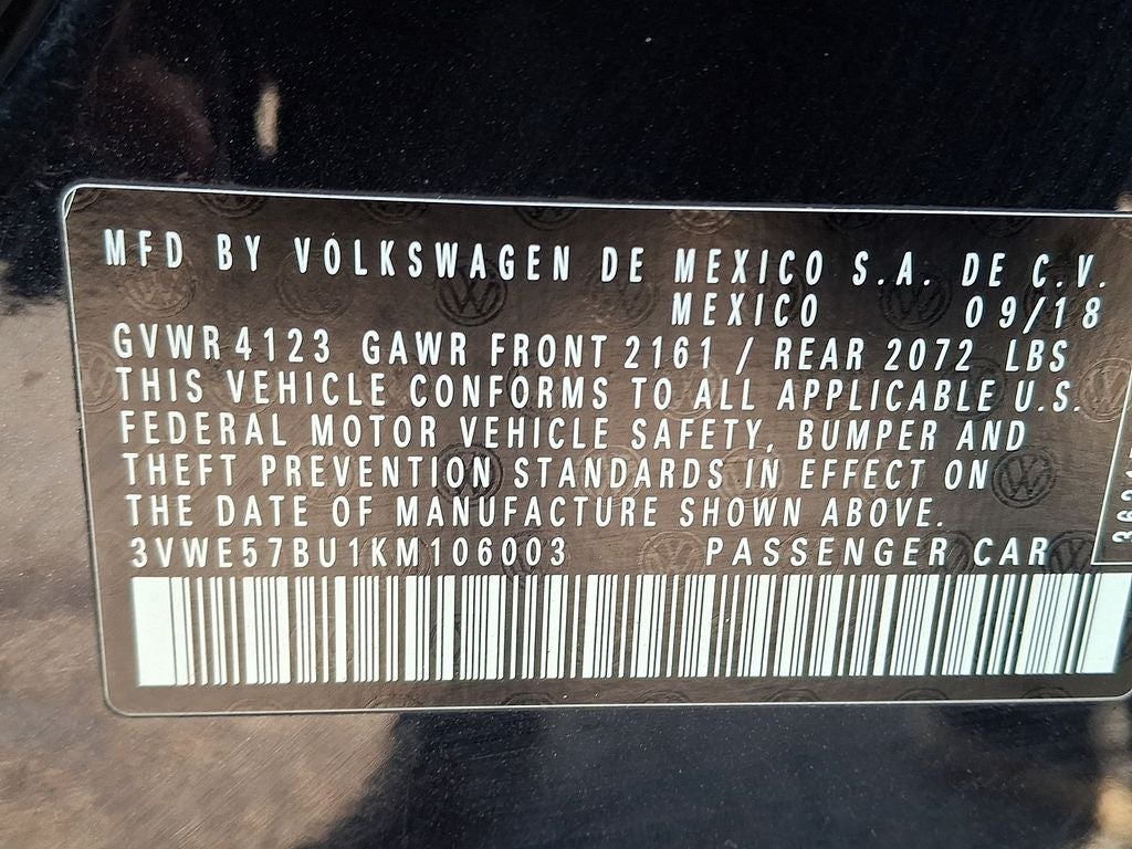 2019 Volkswagen Jetta SEL