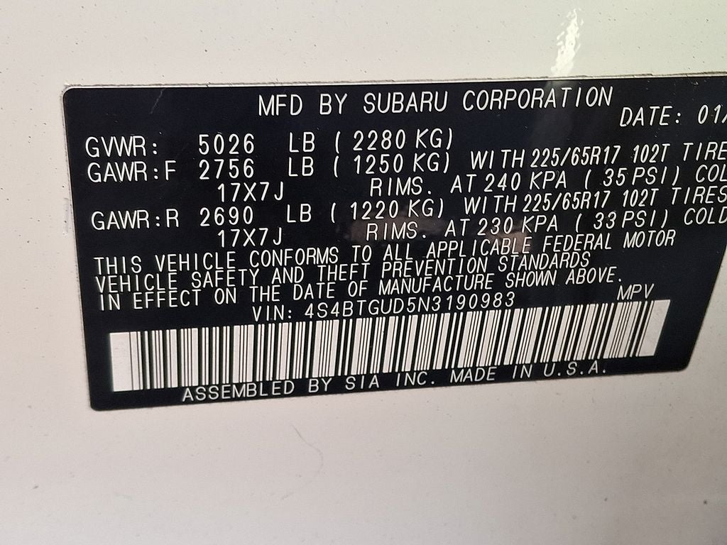 2022 Subaru Outback Wilderness