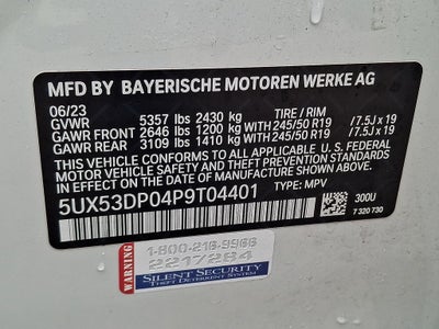2023 BMW X3 xDrive30i