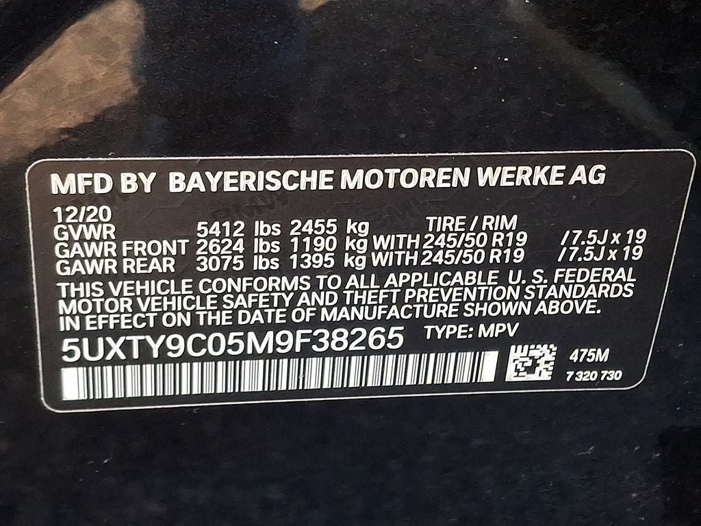 2021 BMW X3 M40i