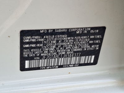 2018 Subaru Crosstrek 2.0i Premium