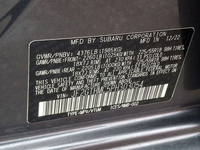 2023 Subaru Crosstrek Limited