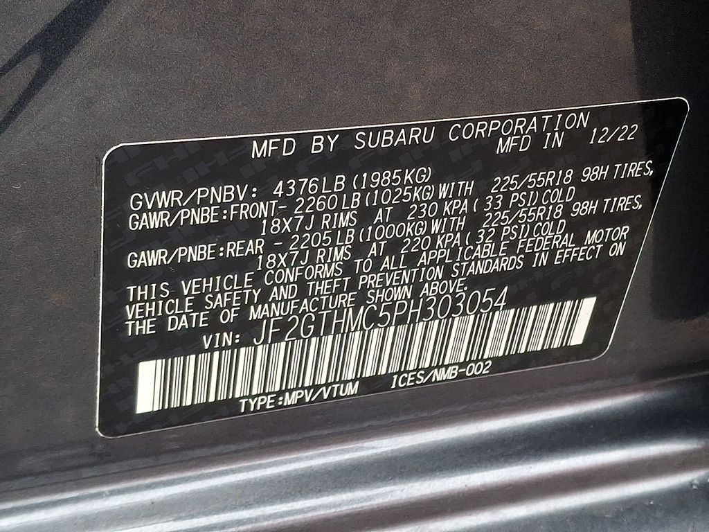 2023 Subaru Crosstrek Limited