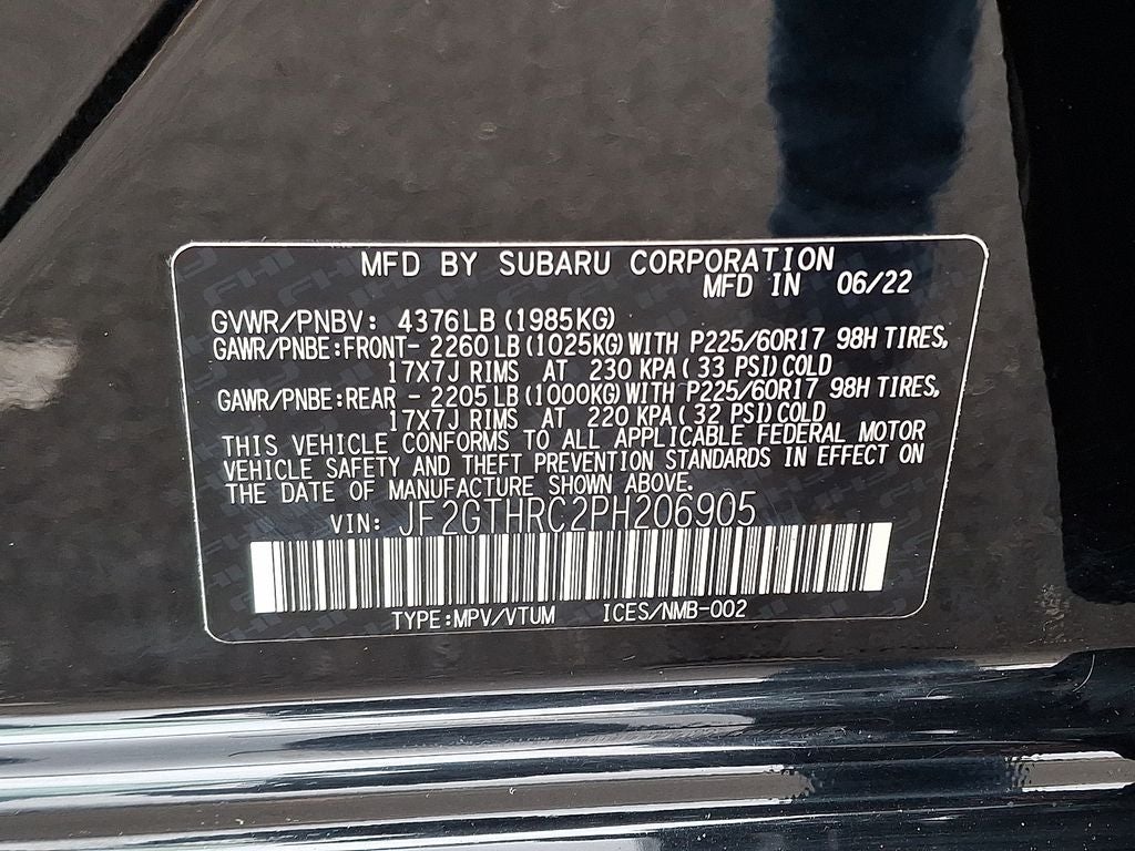 2023 Subaru Crosstrek Sport