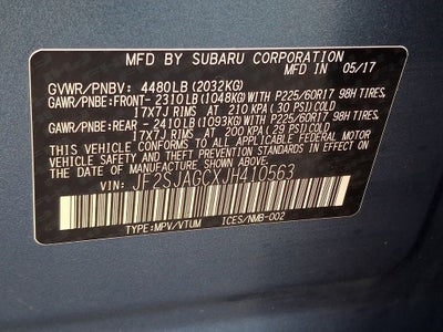 2018 Subaru Forester 2.5i Premium