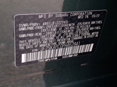 2023 Subaru Forester Limited
