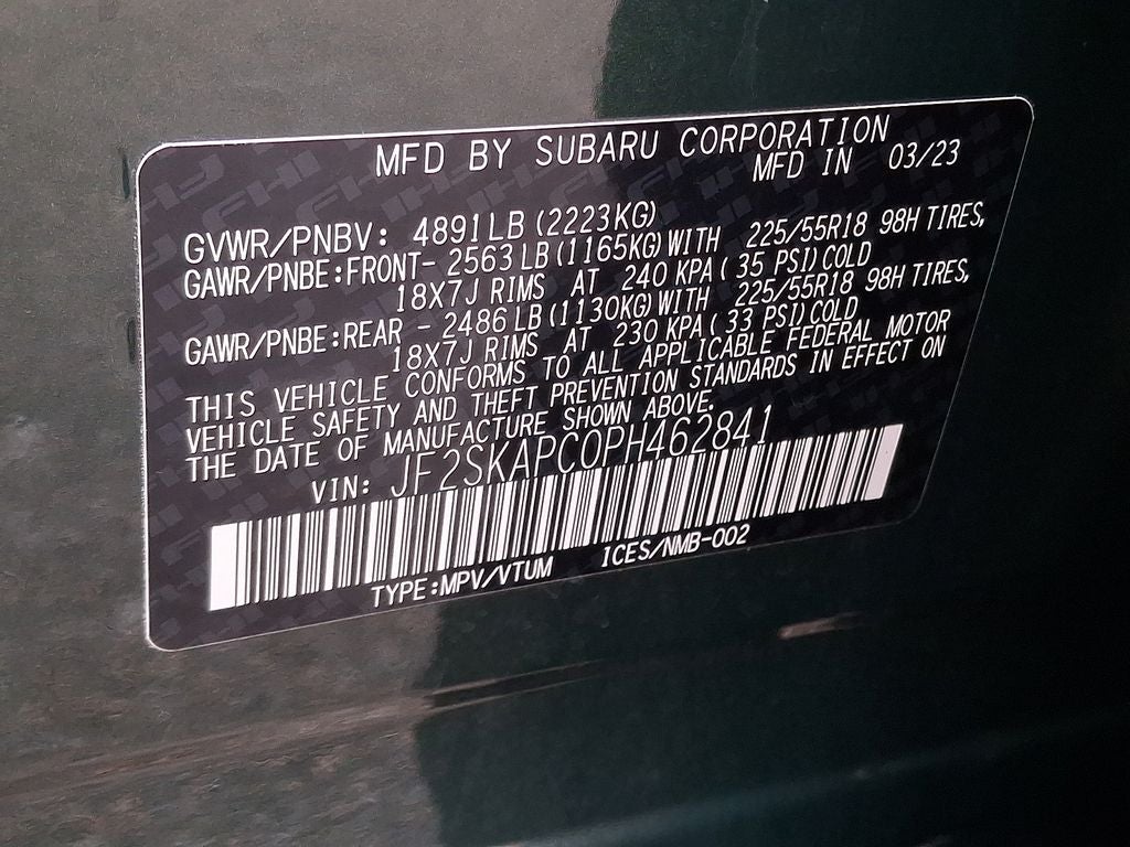 2023 Subaru Forester Limited