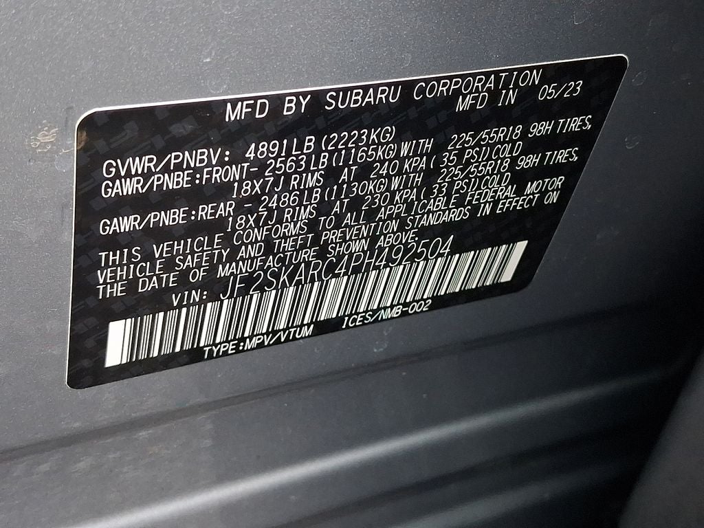 2023 Subaru Forester Touring