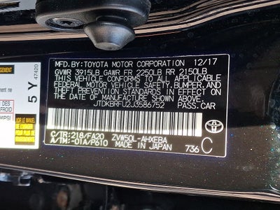 2018 Toyota Prius Two