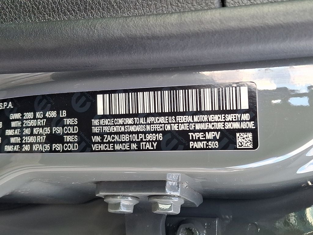 2020 Jeep Renegade Altitude