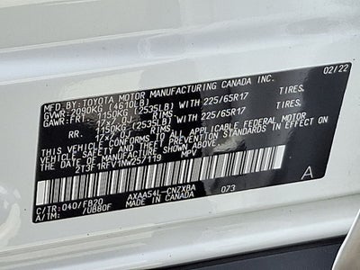 2022 Toyota RAV4 LE