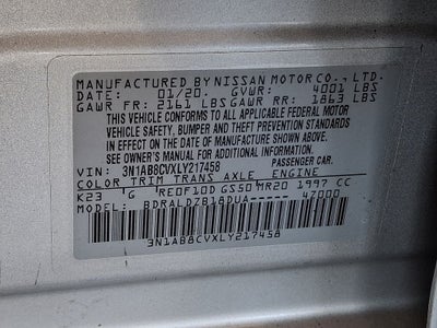 2020 Nissan Sentra SV