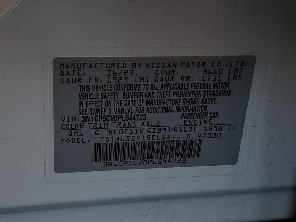 2023 Nissan Kicks SV