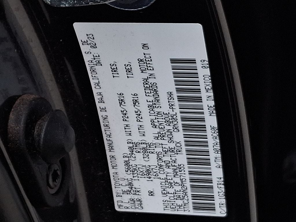 2023 Toyota Tacoma SR V6