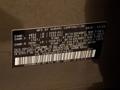 2023 Subaru Outback Premium