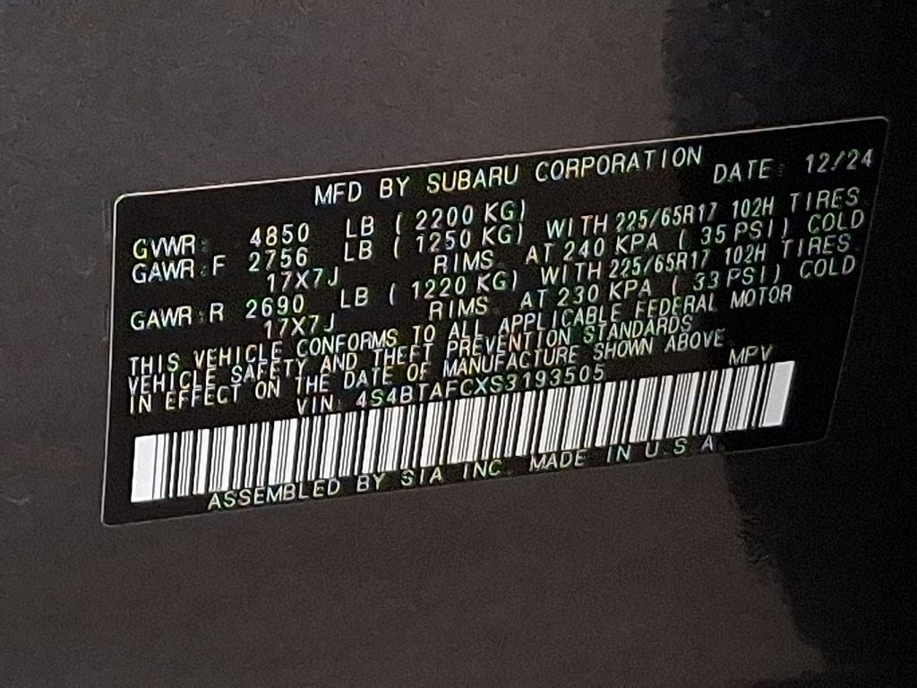 2025 Subaru Outback Premium