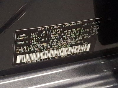 2024 Subaru Crosstrek Sport