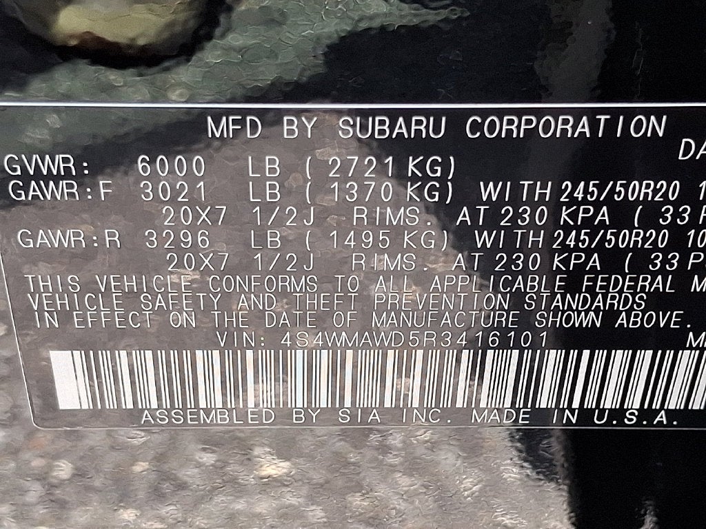 2024 Subaru Ascent Touring