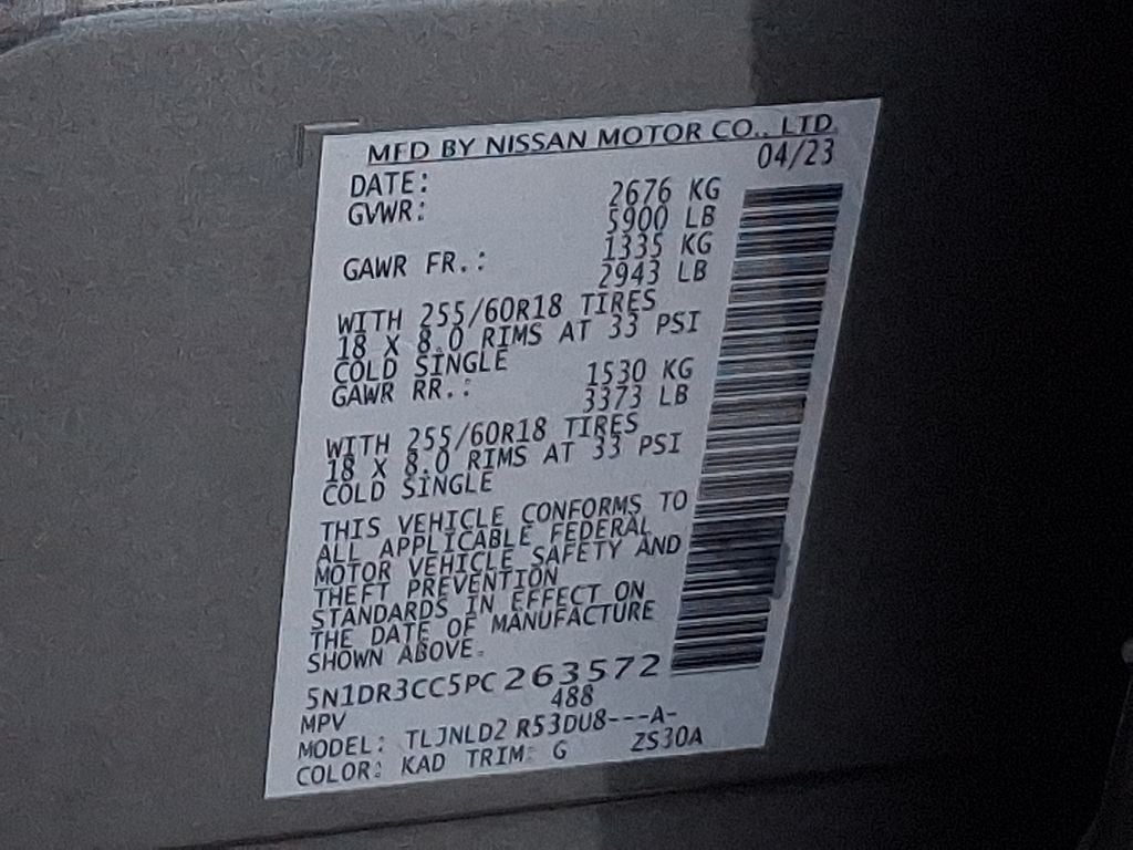 2023 Nissan Pathfinder SL