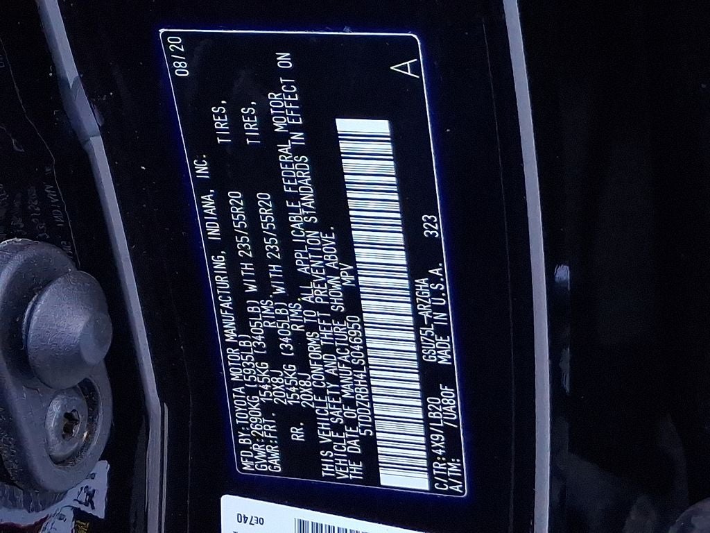 2020 Toyota Highlander Limited