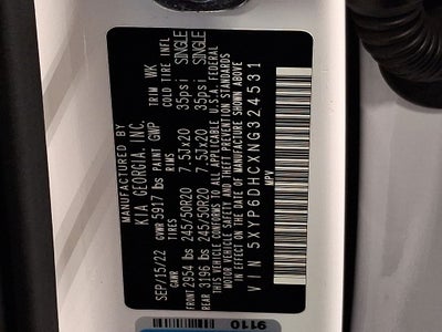 2022 Kia Telluride S