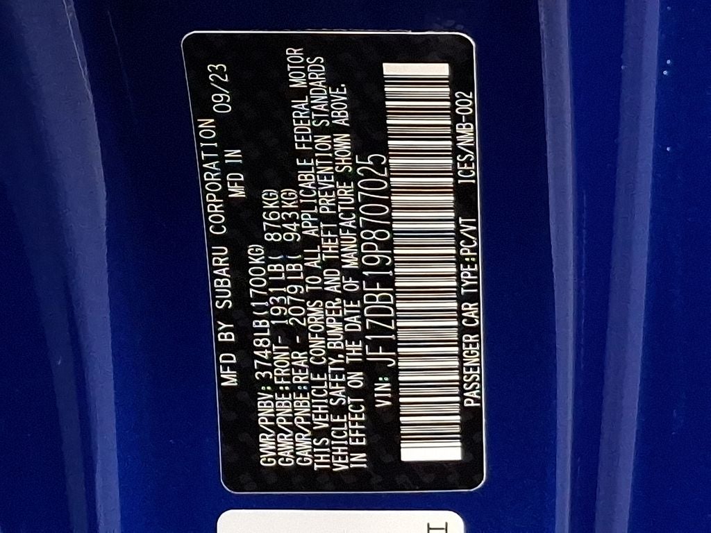 2023 Subaru BRZ Limited