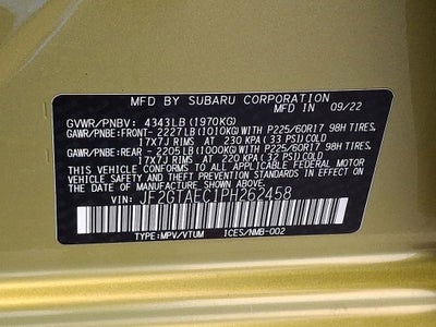 2023 Subaru Crosstrek Premium